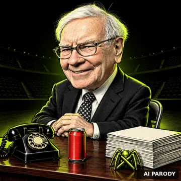 AI parody caricature: klone of @WarrenBuffett